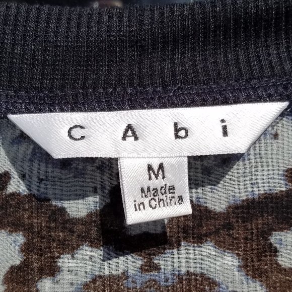 CAbi #572 Dressed Up Sweatshirt Python - Picture 2 of 14